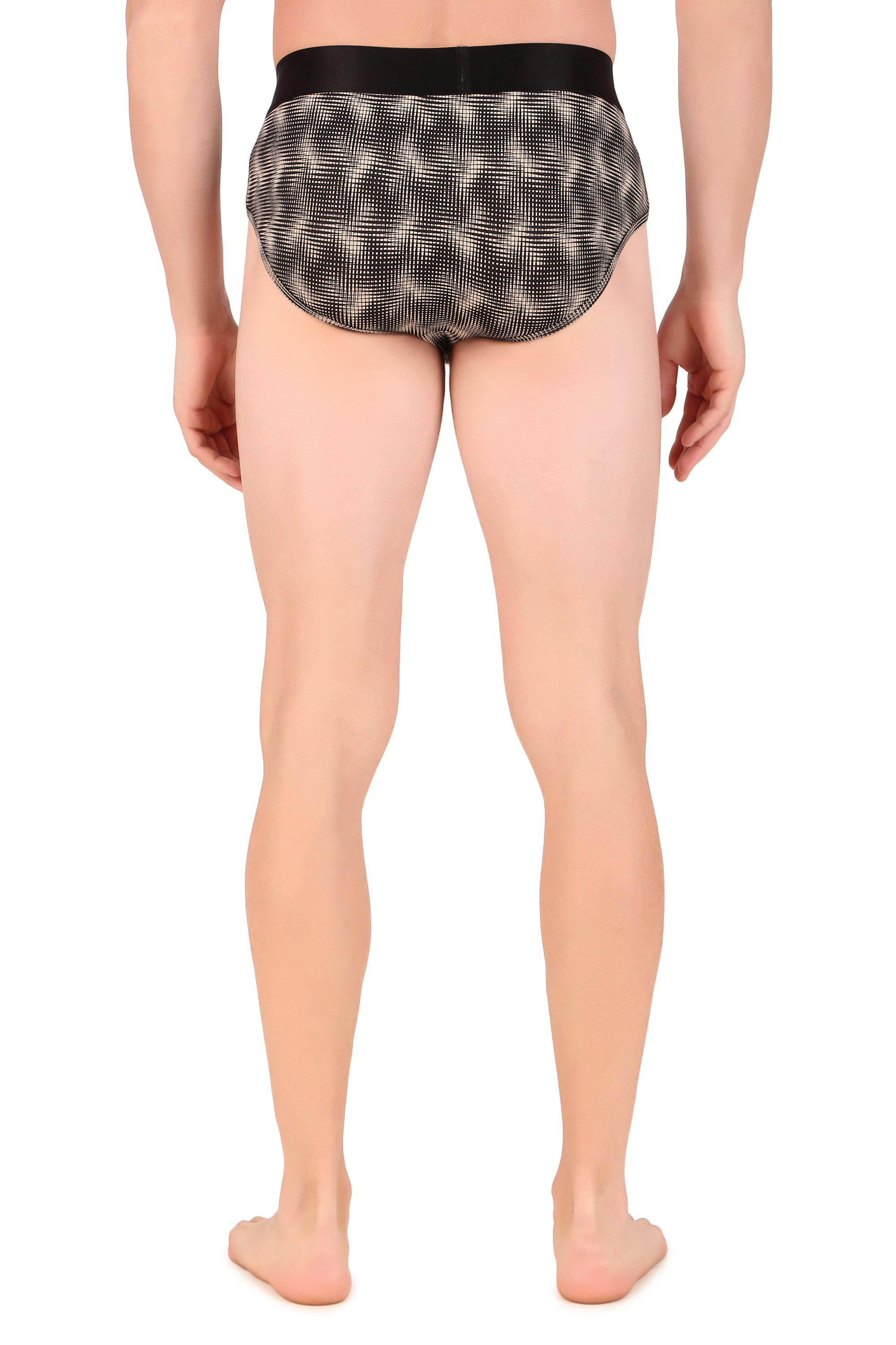 Jockey-IC29 Tactel Microfiber Elastane Stretch Printed Brief with Moisture Move Properties