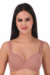 TRIUMPH-121I946 XU Padded Wired Seamless T-shirt Bra