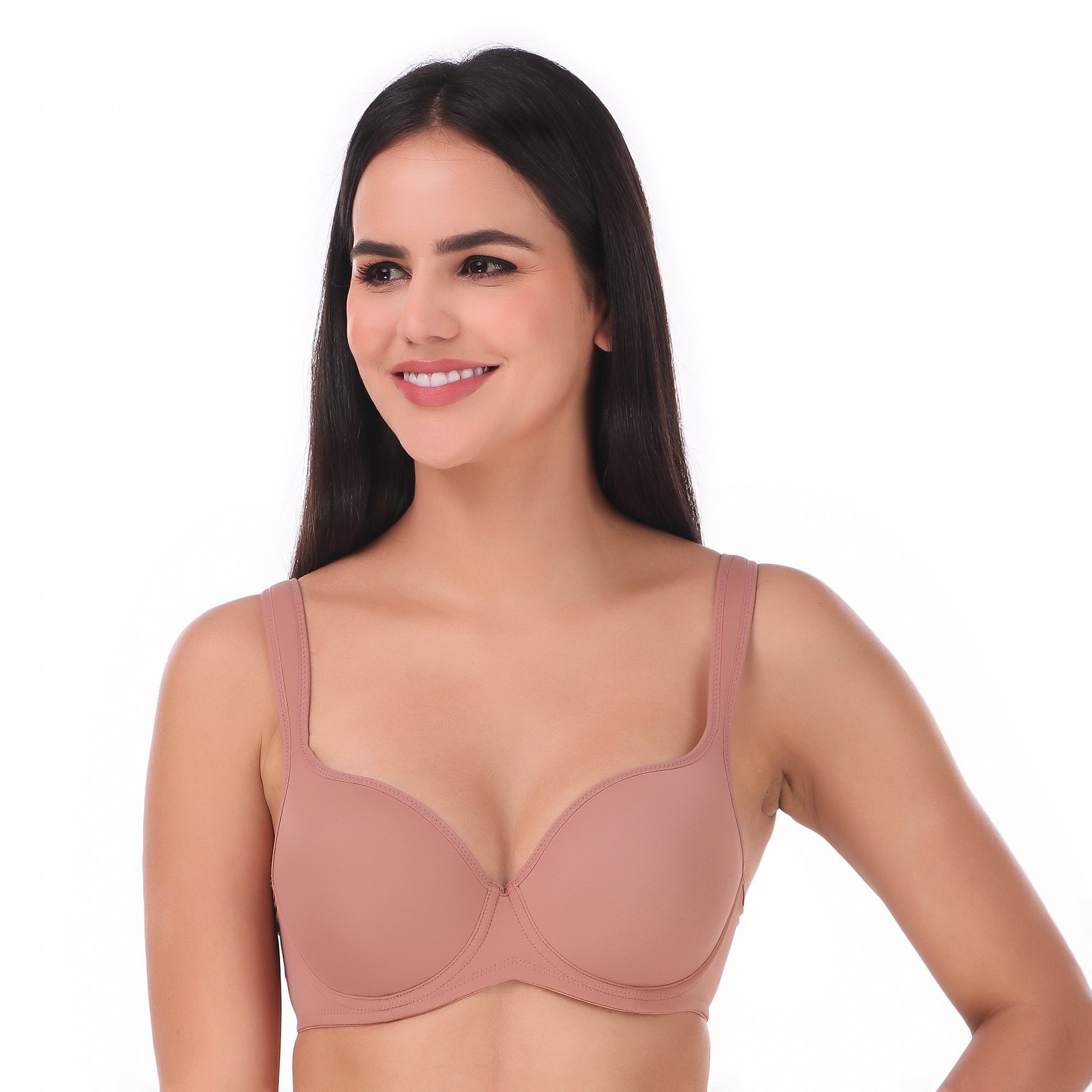 TRIUMPH-121I946 XU Padded Wired Seamless T-shirt Bra
