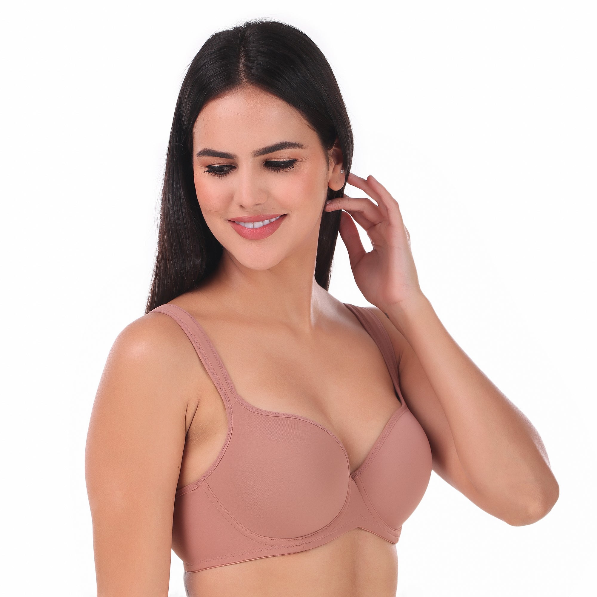 TRIUMPH-121I946 XU Padded Wired Seamless T-shirt Bra