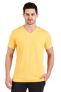 Jockey-2726 Super Combed Cotton Rich Solid V Neck Half Sleeve T-Shirt -Crnsk