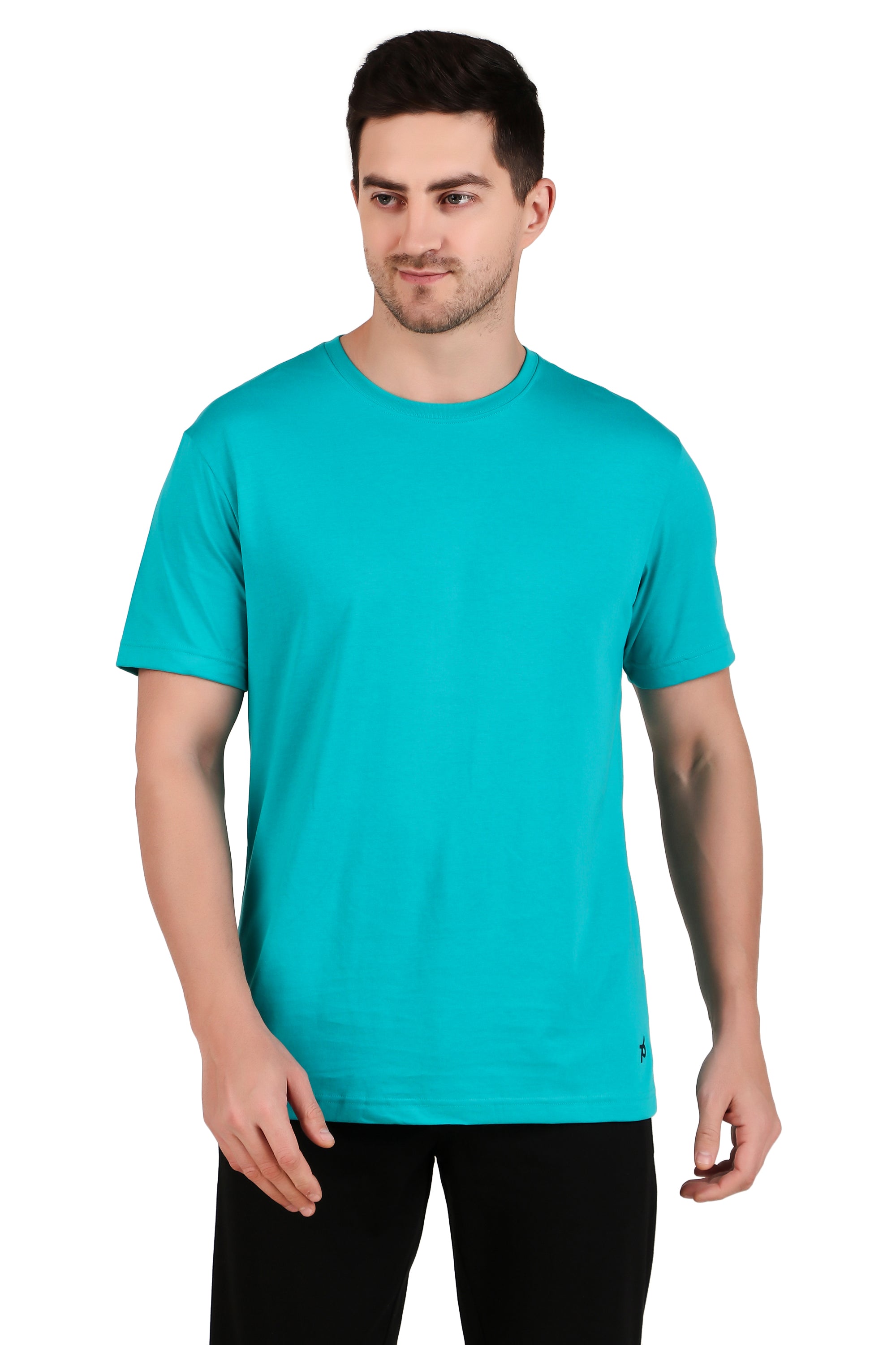 Jockey-2714 Super Combed Cotton Rich Round Neck Half Sleeve T-Shirt