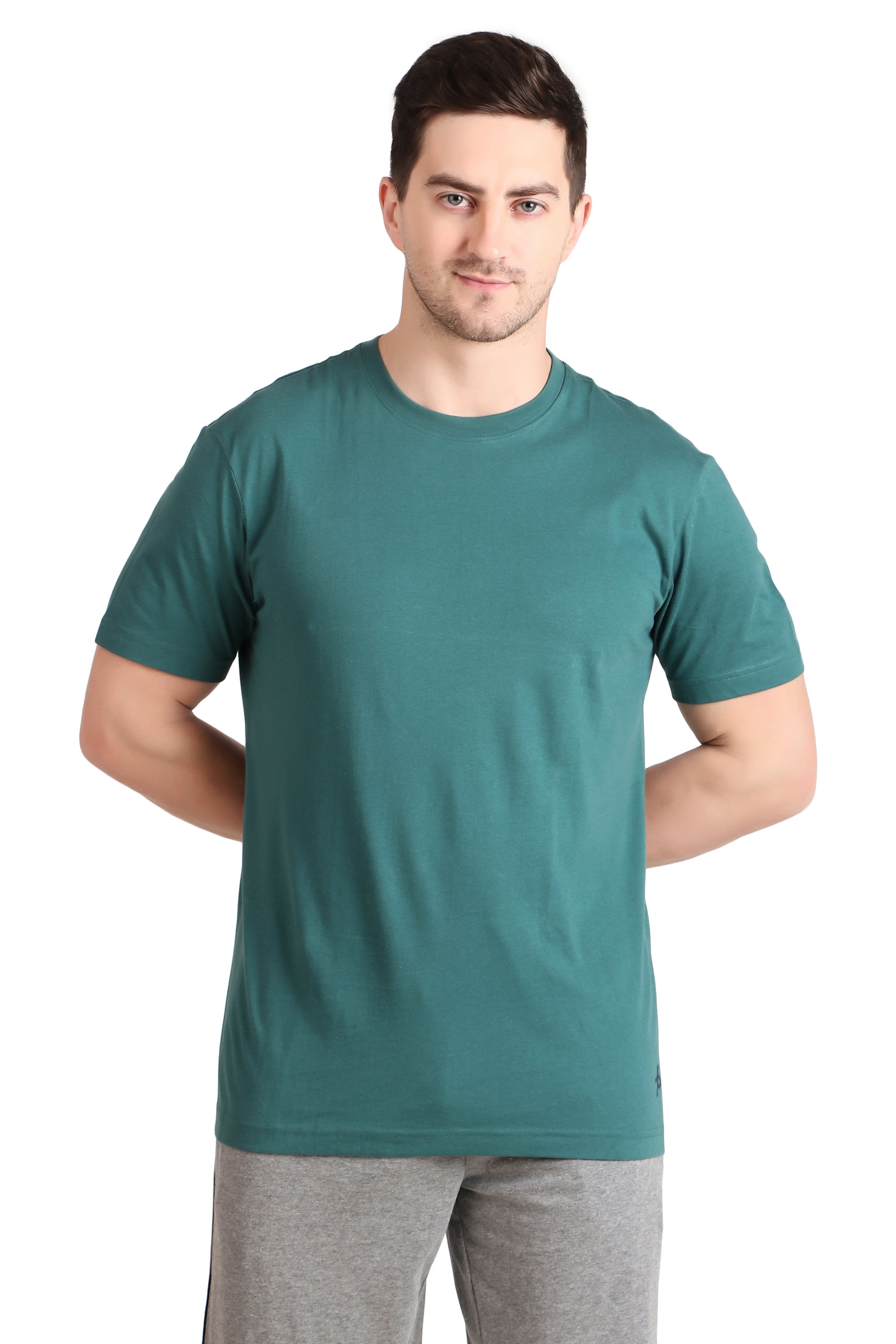 Jockey-2714 Super Combed Cotton Rich Round Neck Half Sleeve T-Shirt