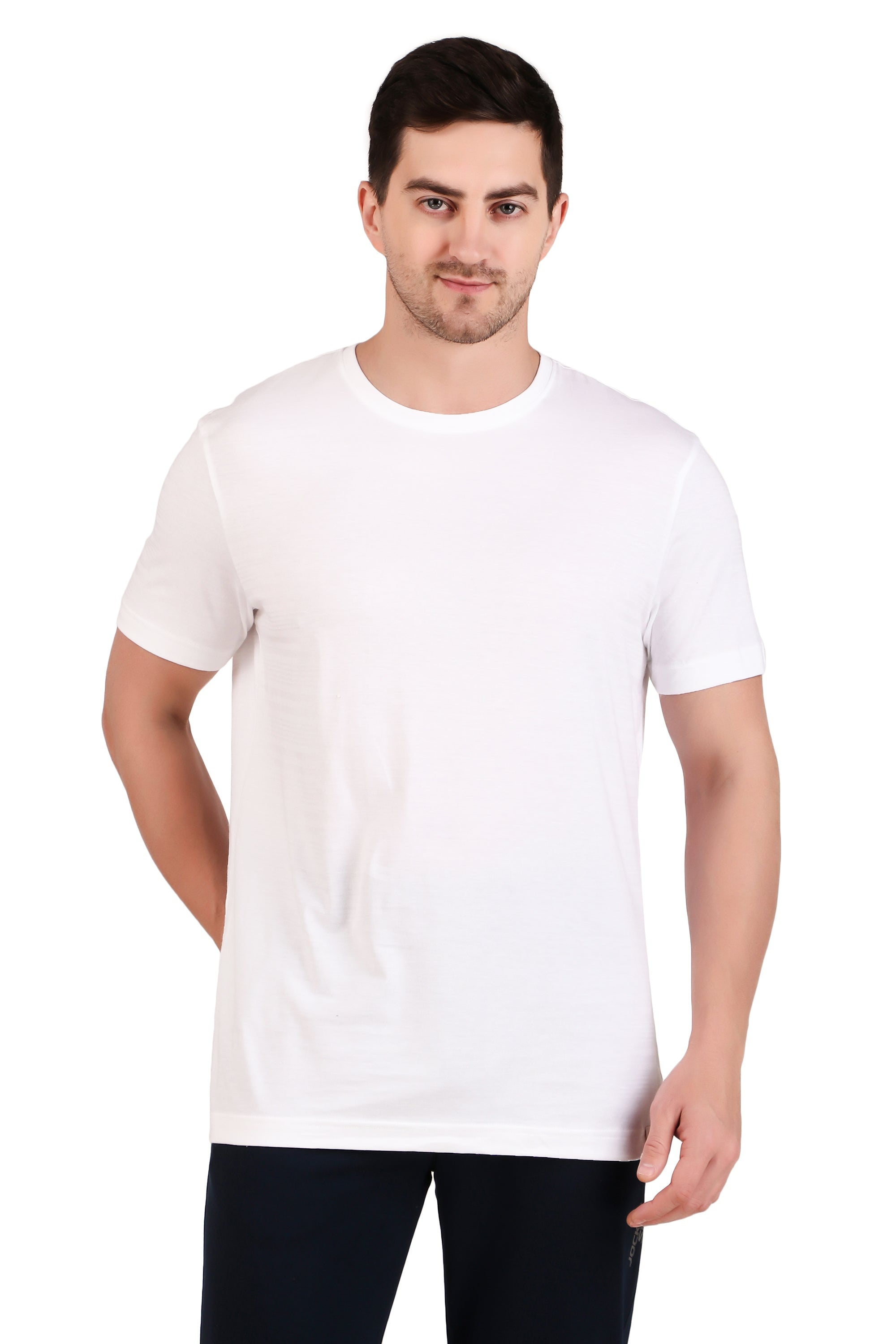 Jockey-IM21 Super Combed Supima Cotton Round Neck Half Sleeve T-Shirt