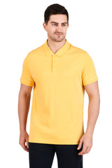 Jockey-3912 Super Combed Cotton Rich Solid Half Sleeve Polo T-Shirt -Crnsk