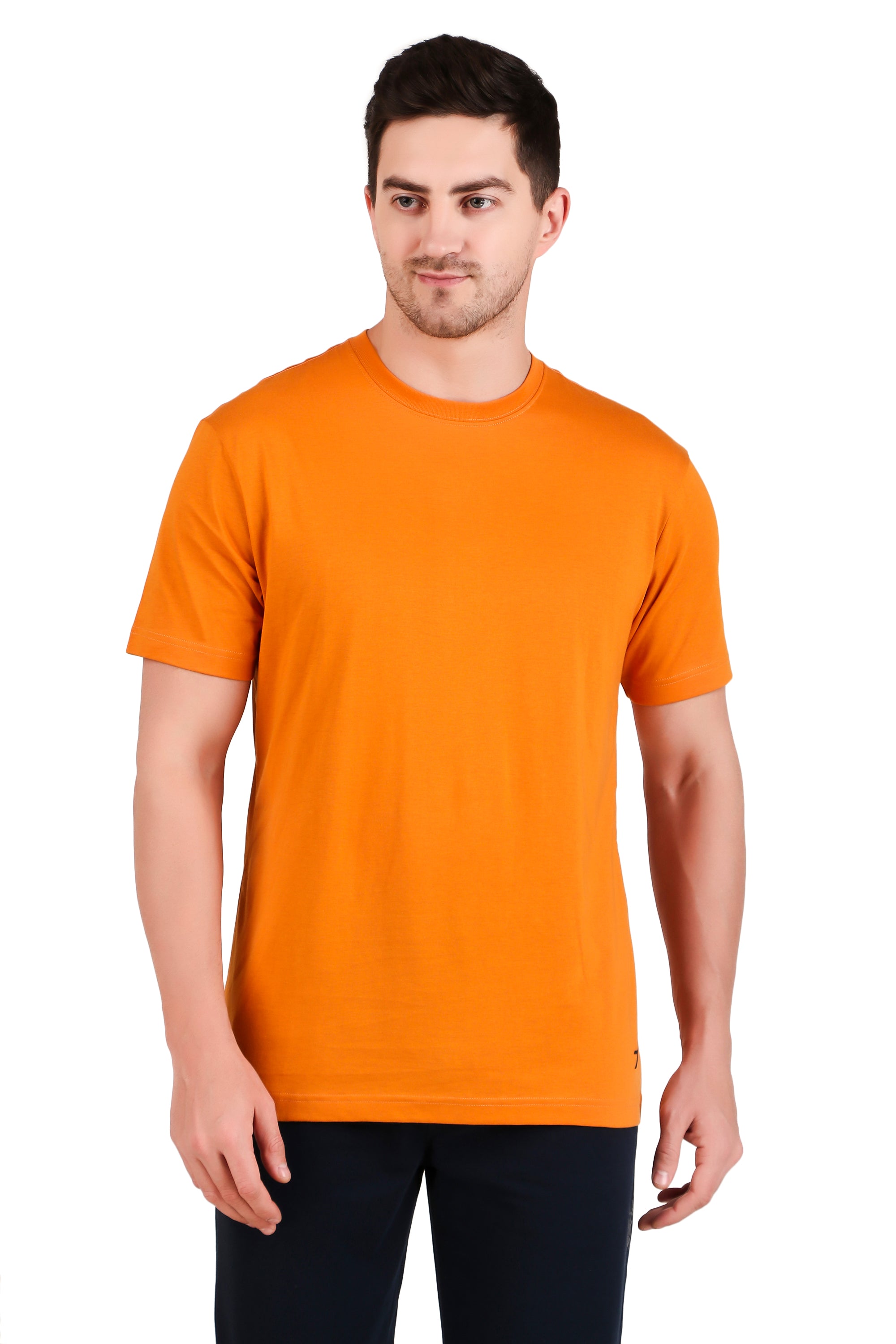 Jockey-2714 Super Combed Cotton Rich Round Neck Half Sleeve T-Shirt