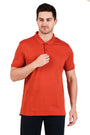Jockey-3912 Super Combed Cotton Rich Solid Half Sleeve Polo T-Shirt -Cnbar