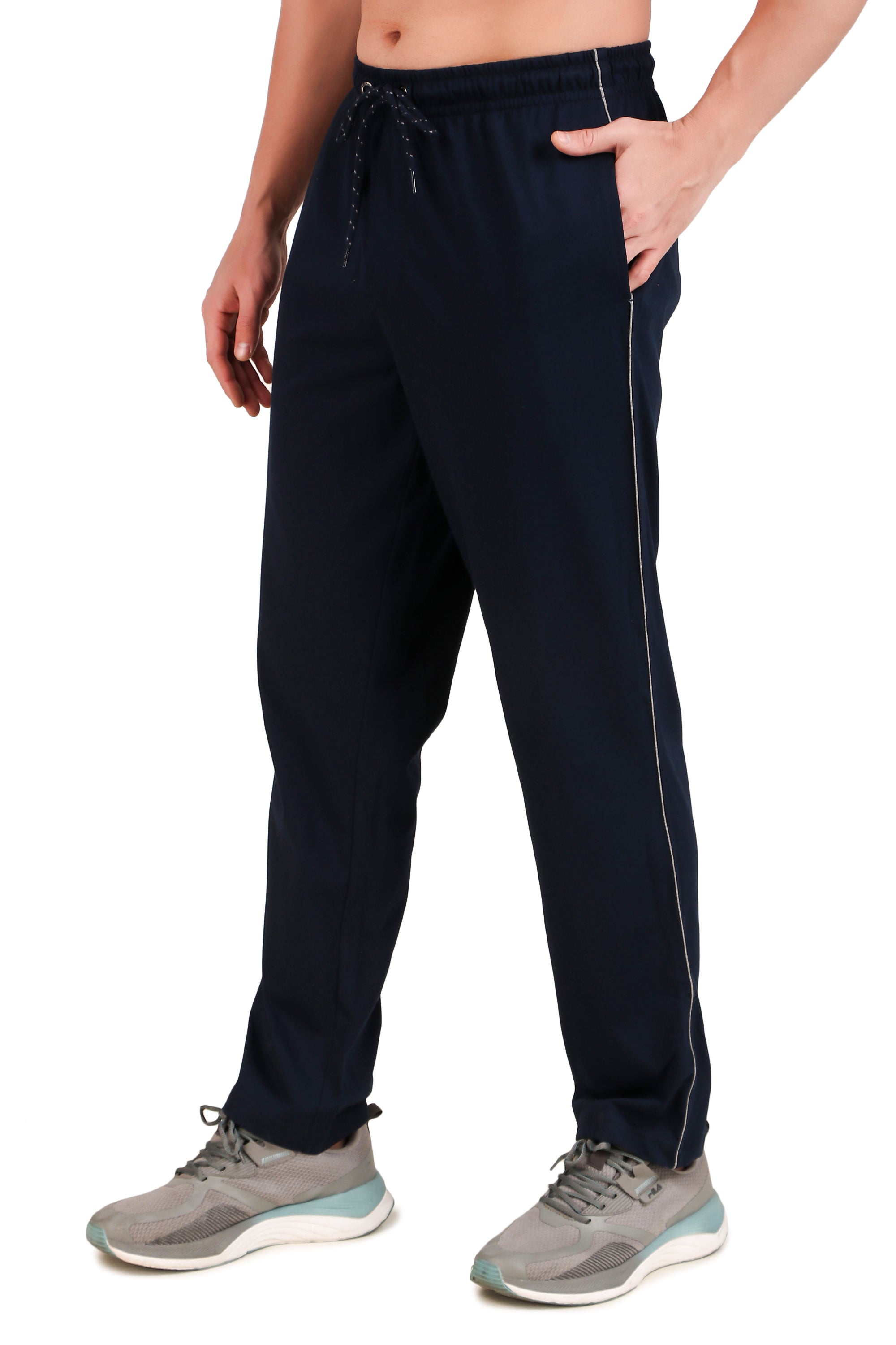 Jockey-9500 Super Combed Cotton Rich Regular Fit Trackpant with Side Pockets