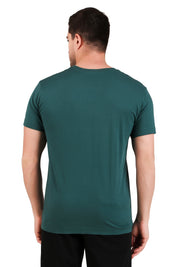 Jockey-2726 Super Combed Cotton Rich Solid V Neck Half Sleeve T-Shirt