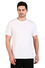 Jockey-2714 White Super Combed Cotton Rich Round Neck Half Sleeve T-Shirt