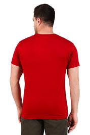 Jockey-2726 Super Combed Cotton Rich Solid V Neck Half Sleeve T-Shirt