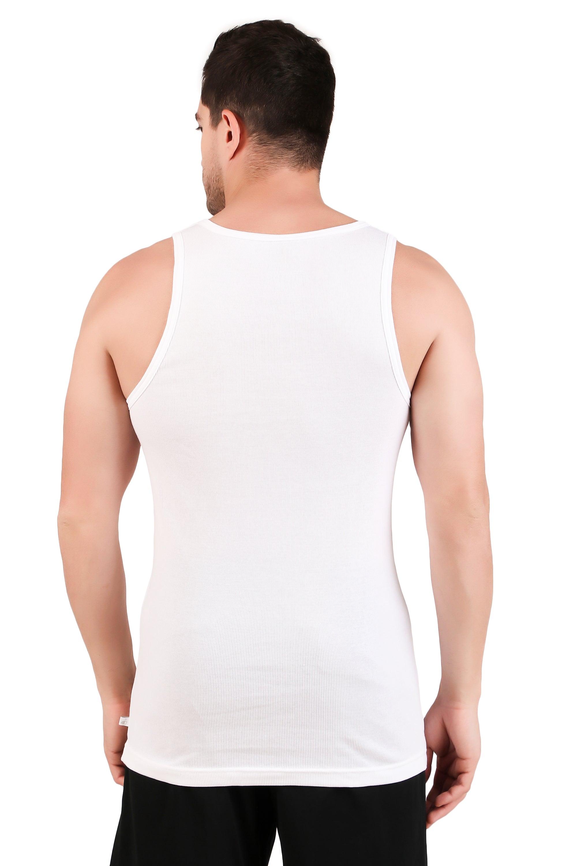 Jockey-8823 Super Combed Cotton Rib Round Neck Sleeveless Vest with StayFresh Properties