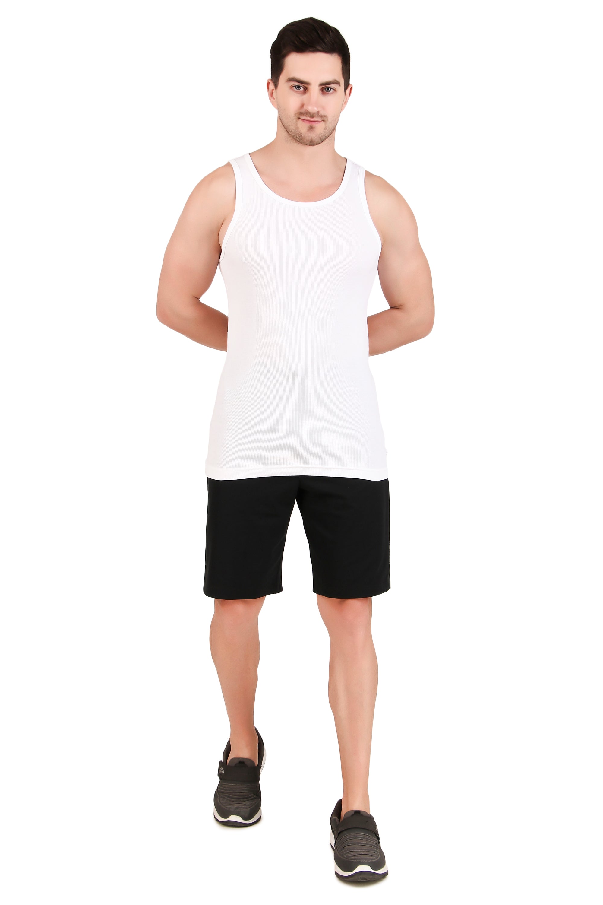 Jockey-8823 Super Combed Cotton Rib Round Neck Sleeveless Vest with StayFresh Properties