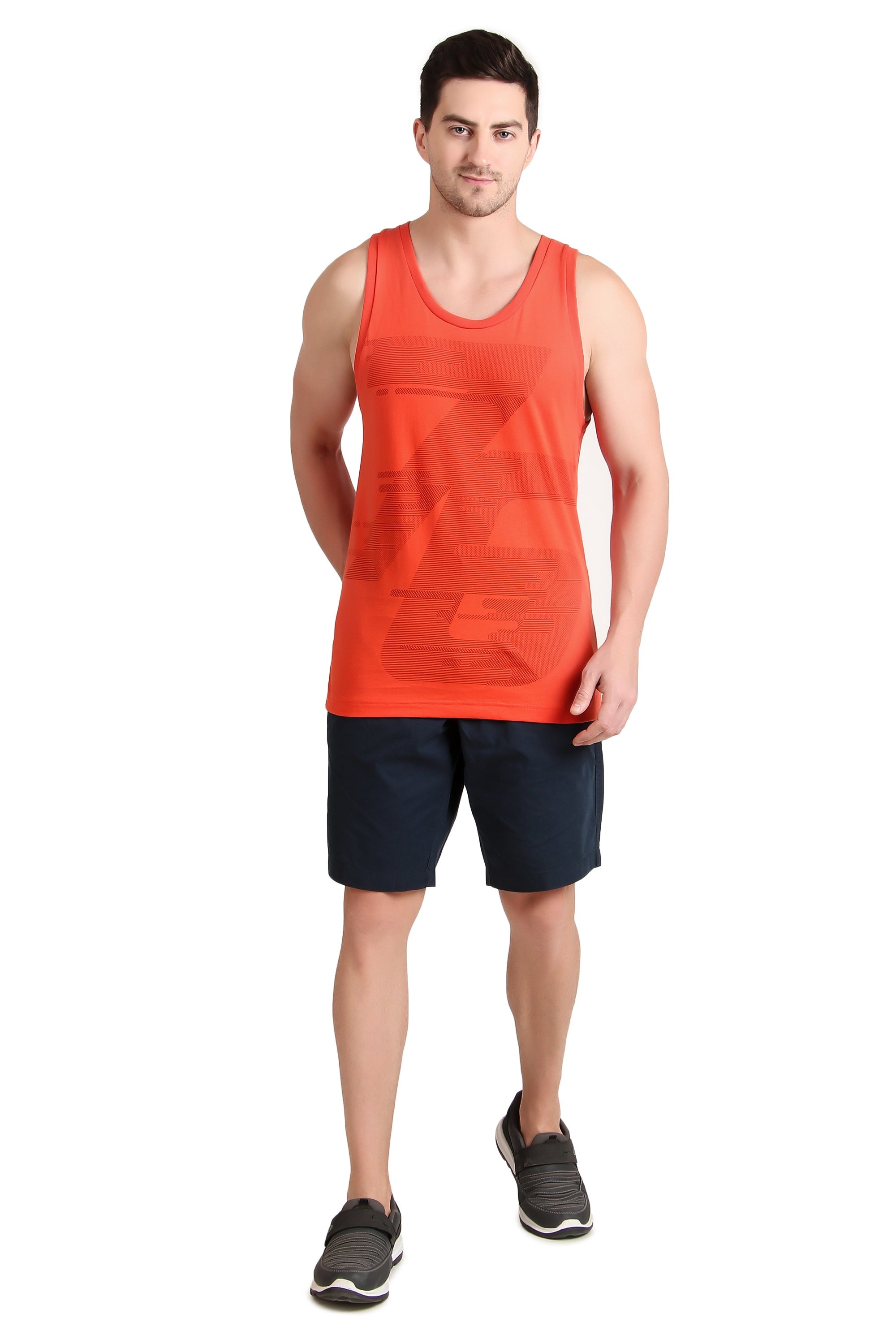 Jockey-9928 Super Combed Cotton Rich Graphic Printed Tank Top