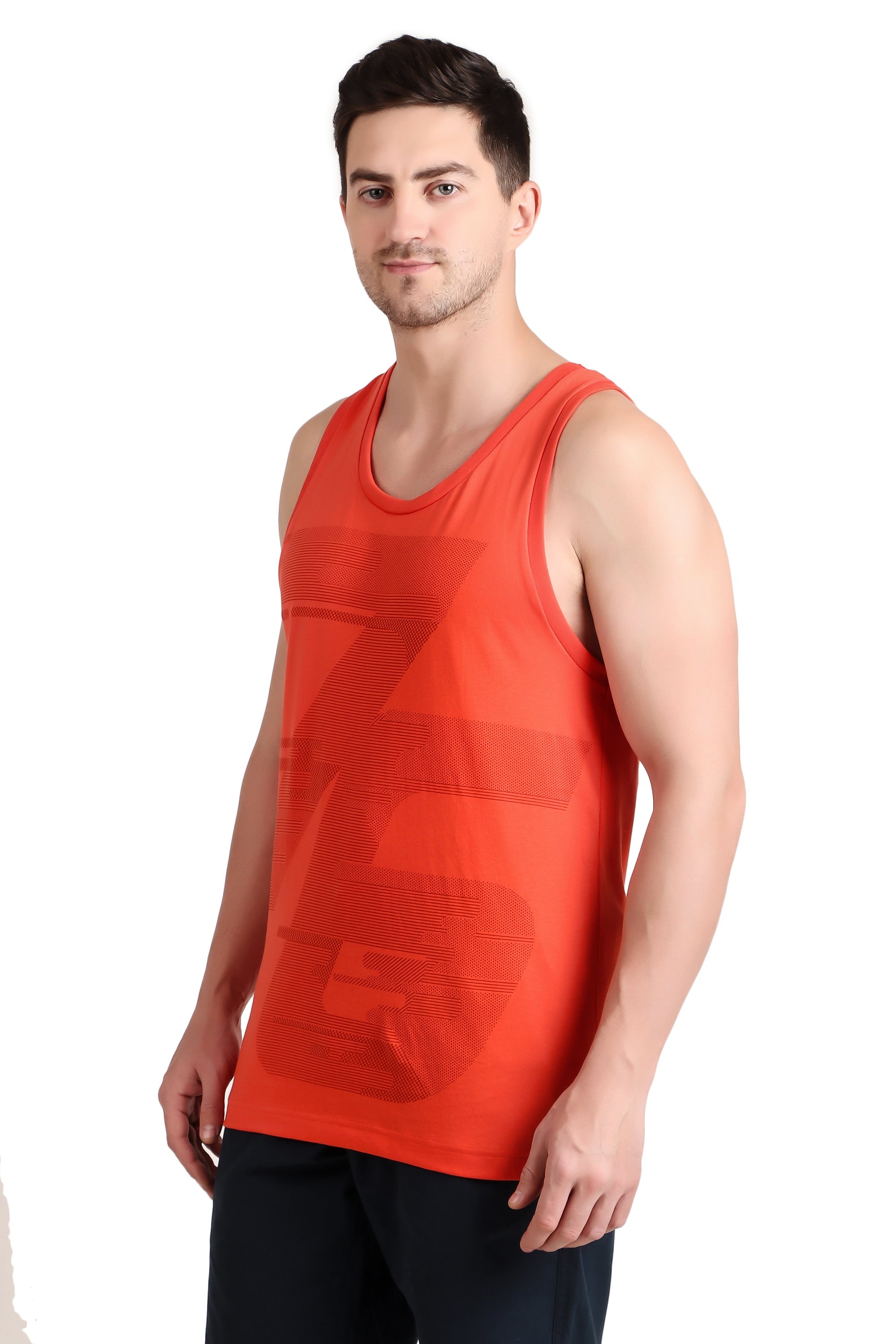 Jockey-9928 Super Combed Cotton Rich Graphic Printed Tank Top