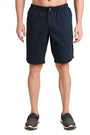 Jockey-1203 Navy Super Combed Mercerised Cotton Woven Straight Fit Shorts with Side Pockets