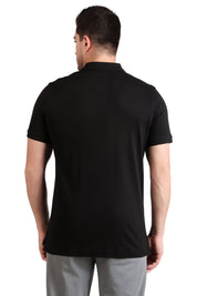 Jockey-3912 Super Combed Cotton Rich Solid Half Sleeve Polo T-Shirt