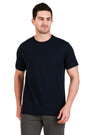 Jockey-2714 Navy Super Combed Cotton Rich Round Neck Half Sleeve T-Shirt