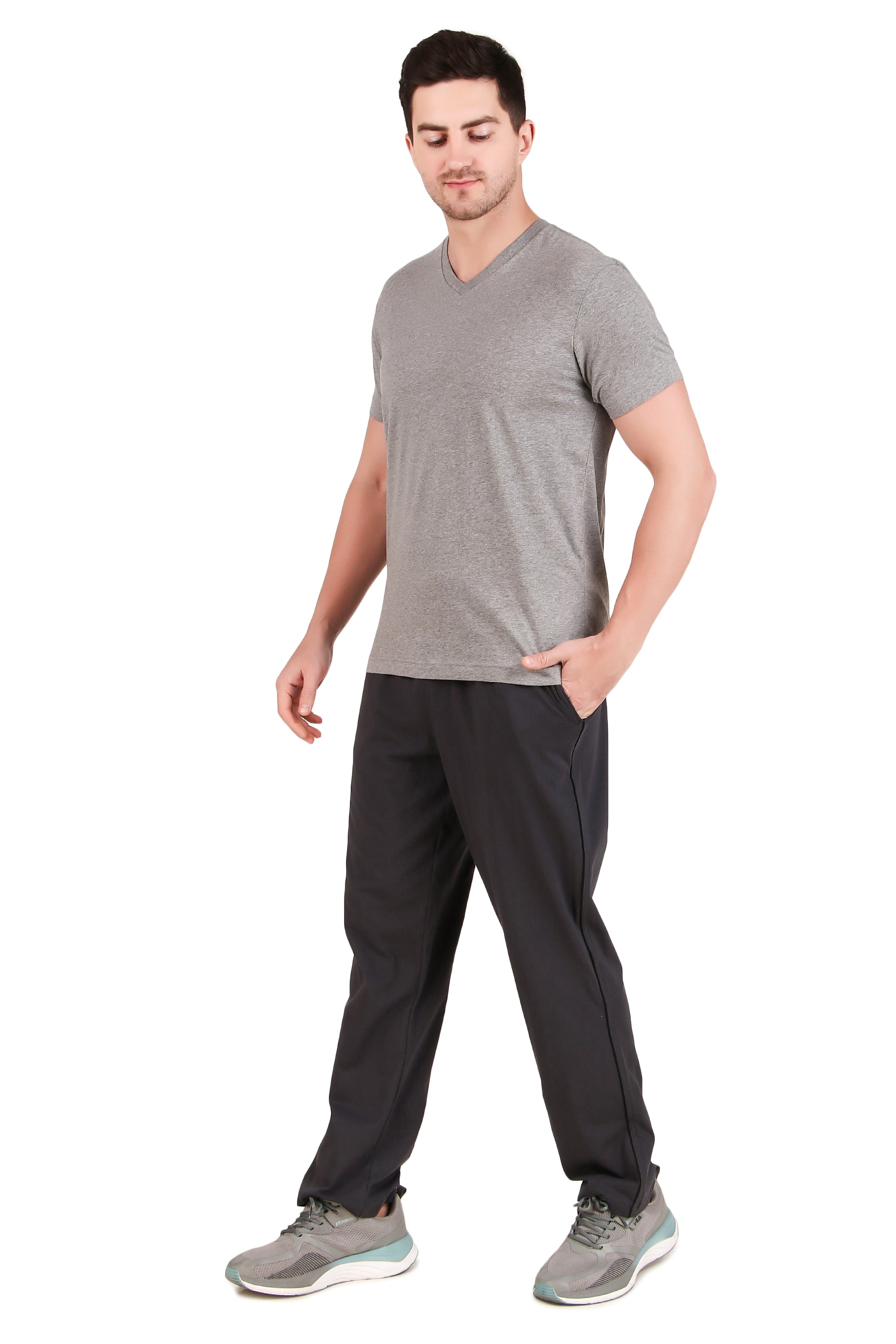 Jockey-9500 Super Combed Cotton Rich Regular Fit Trackpant with Side Pockets