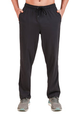 Jockey-9500 Super Combed Cotton Rich Regular Fit Trackpant with Side Pockets -GP-BL
