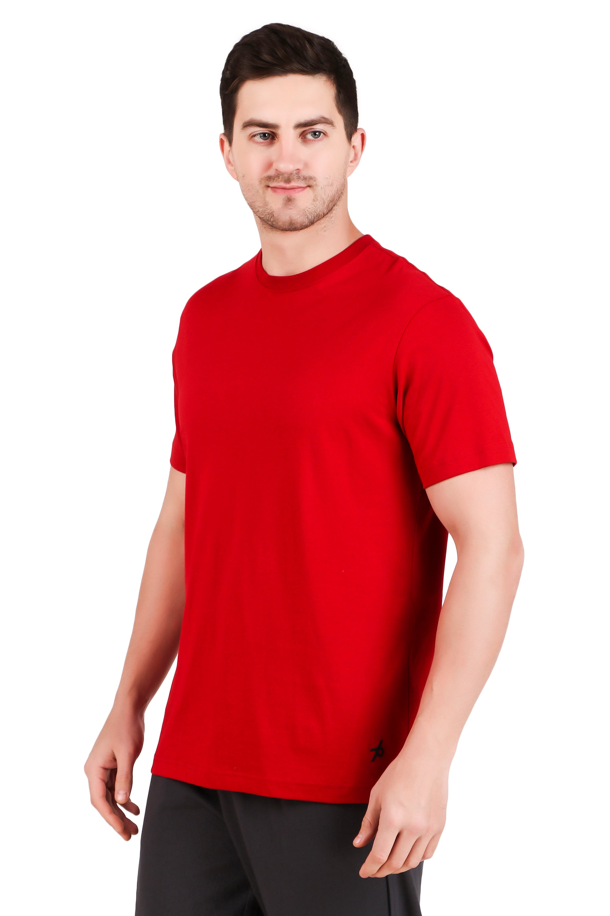 Jockey-2714 Super Combed Cotton Rich Round Neck Half Sleeve T-Shirt