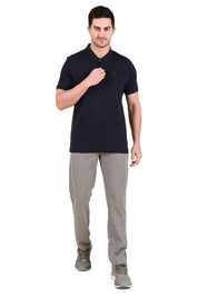 Jockey-9510 Super Combed Cotton Rich Slim Fit Trackpant with Side Zipper Pockets