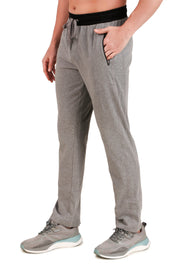 Jockey-9510 Super Combed Cotton Rich Slim Fit Trackpant with Side Zipper Pockets