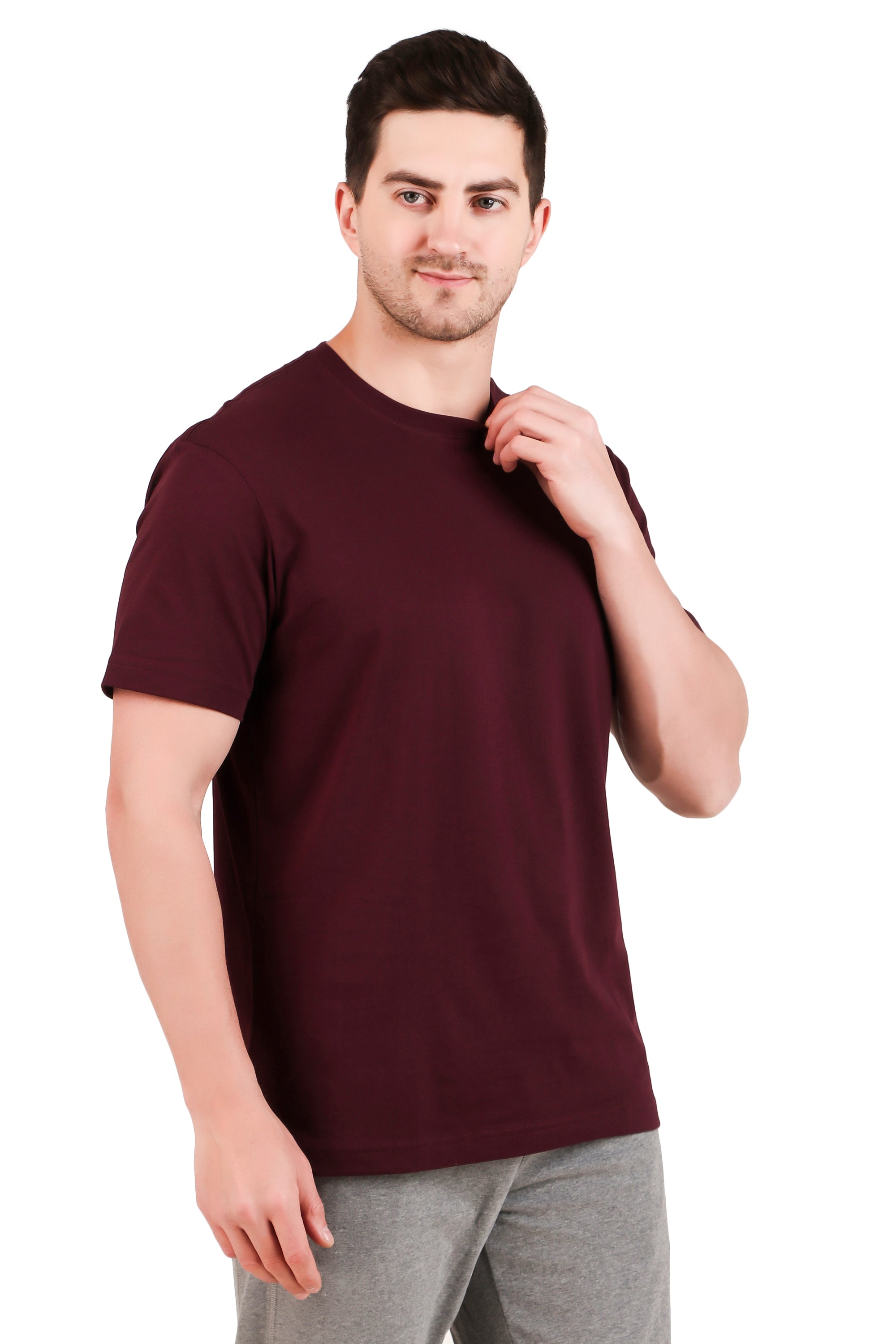 Jockey-2714 Super Combed Cotton Rich Round Neck Half Sleeve T-Shirt