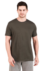 Jockey-IM21 Super Combed Supima Cotton Round Neck Half Sleeve T-Shirt -DPOLV