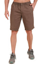 Jockey-1203 Dkhak Super Combed Mercerised Cotton Woven Straight Fit Shorts with Side Pockets