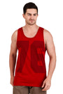 Jockey-9928 Super Combed Cotton Rich Graphic Printed Tank Top -Shred