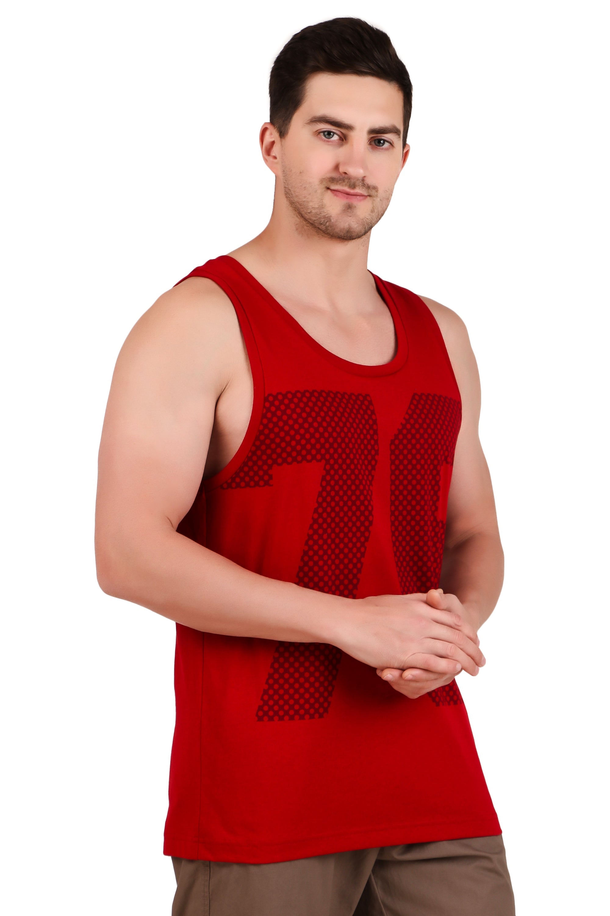 Jockey-9928 Super Combed Cotton Rich Graphic Printed Tank Top