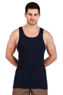Jockey-9922 Super Combed Cotton Rib Round Neck with Racer Back Gym Vest -Navy