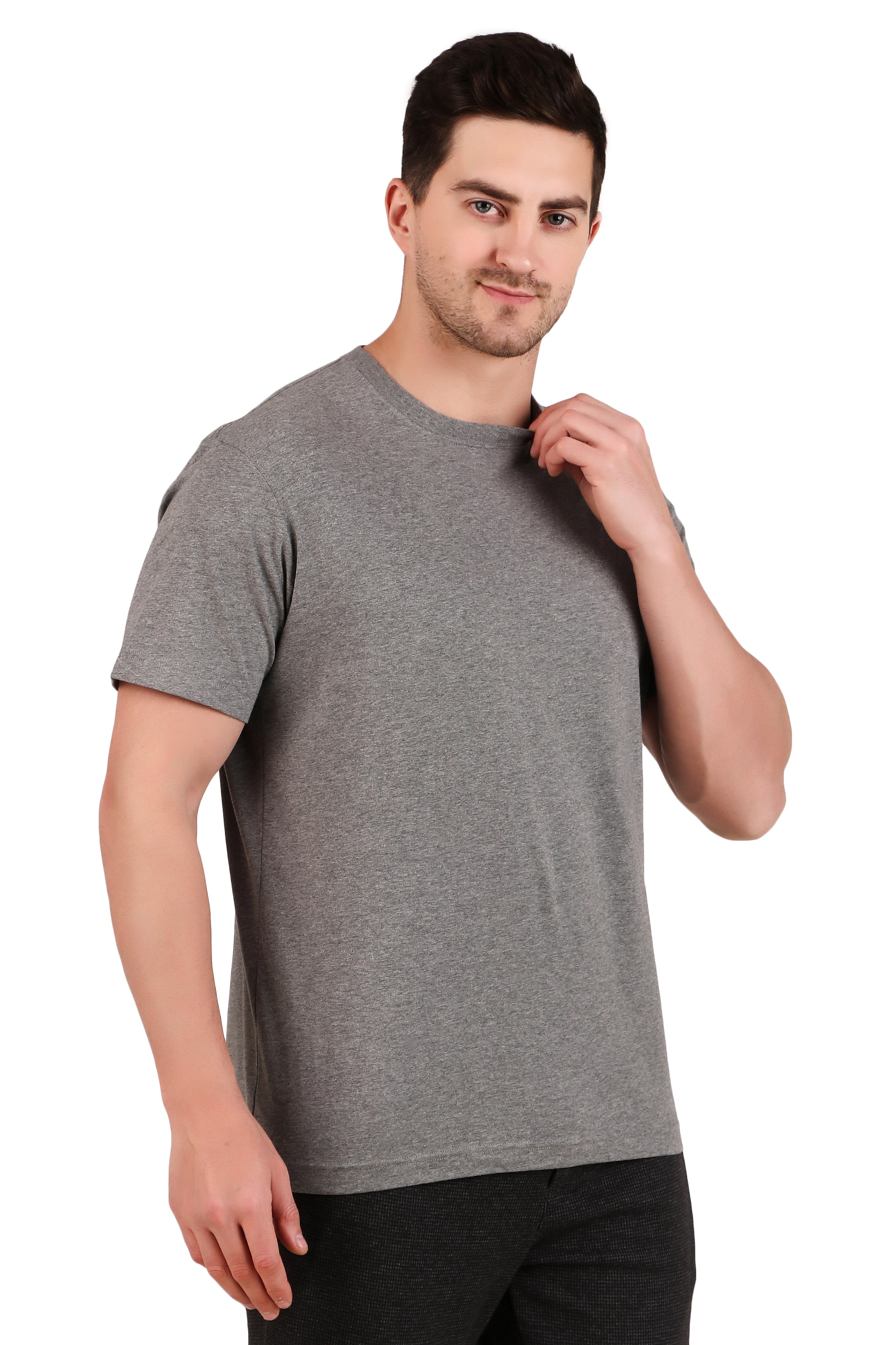 Jockey-2714 Super Combed Cotton Rich Round Neck Half Sleeve T-Shirt