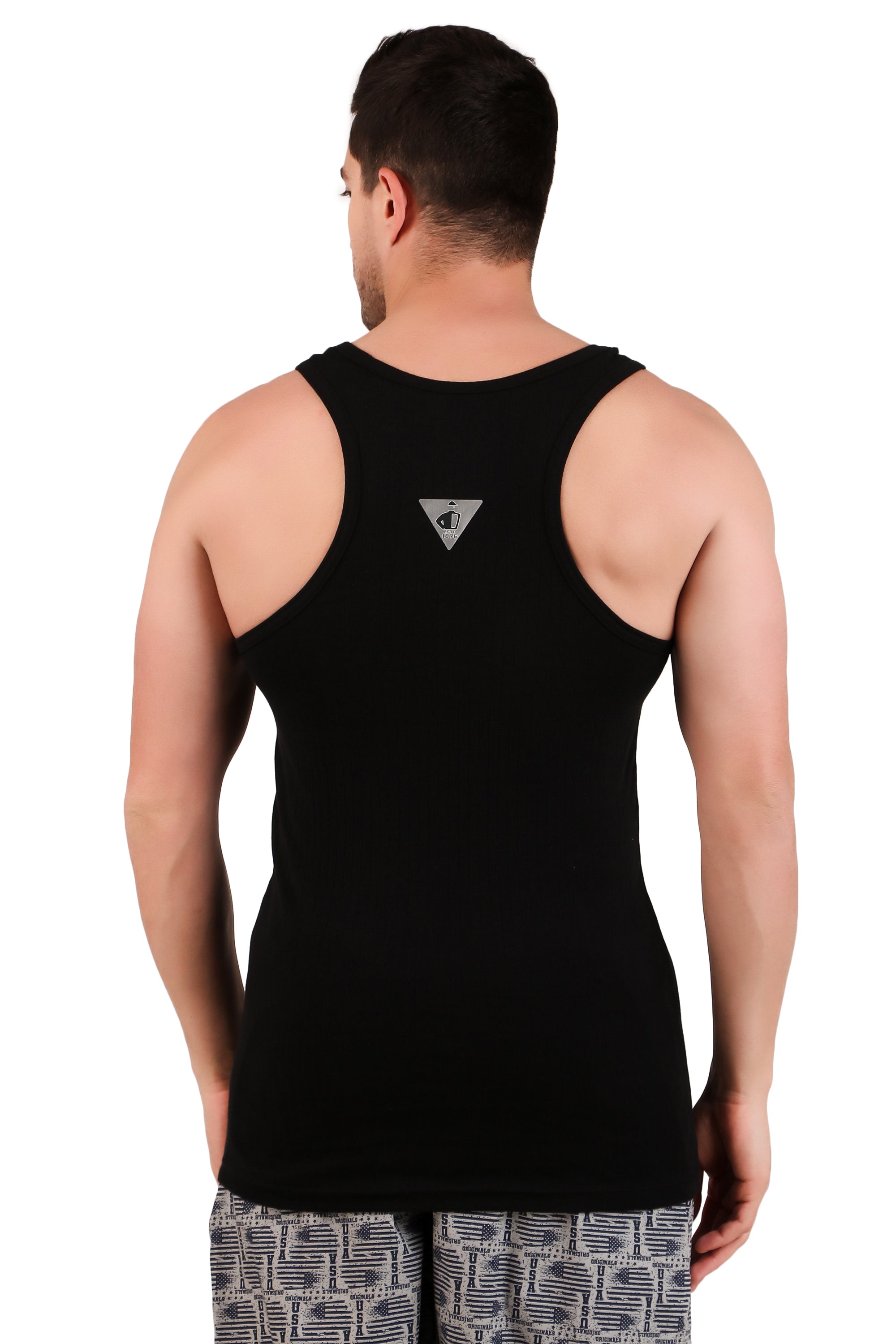 Jockey-9922 Super Combed Cotton Rib Round Neck with Racer Back Gym Vest