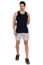 Jockey-FP04 Super Combed Cotton Rib Round Neck Sleeveless Vest