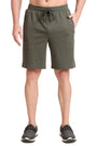 Jockey-AM14 Super Combed Cotton Rich Straight Fit Shorts with Zipper Pockets -Dpolv