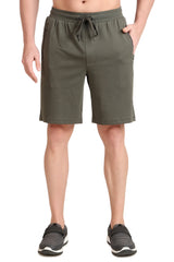 Jockey-AM14 Super Combed Cotton Rich Straight Fit Shorts with Zipper Pockets -Dpolv