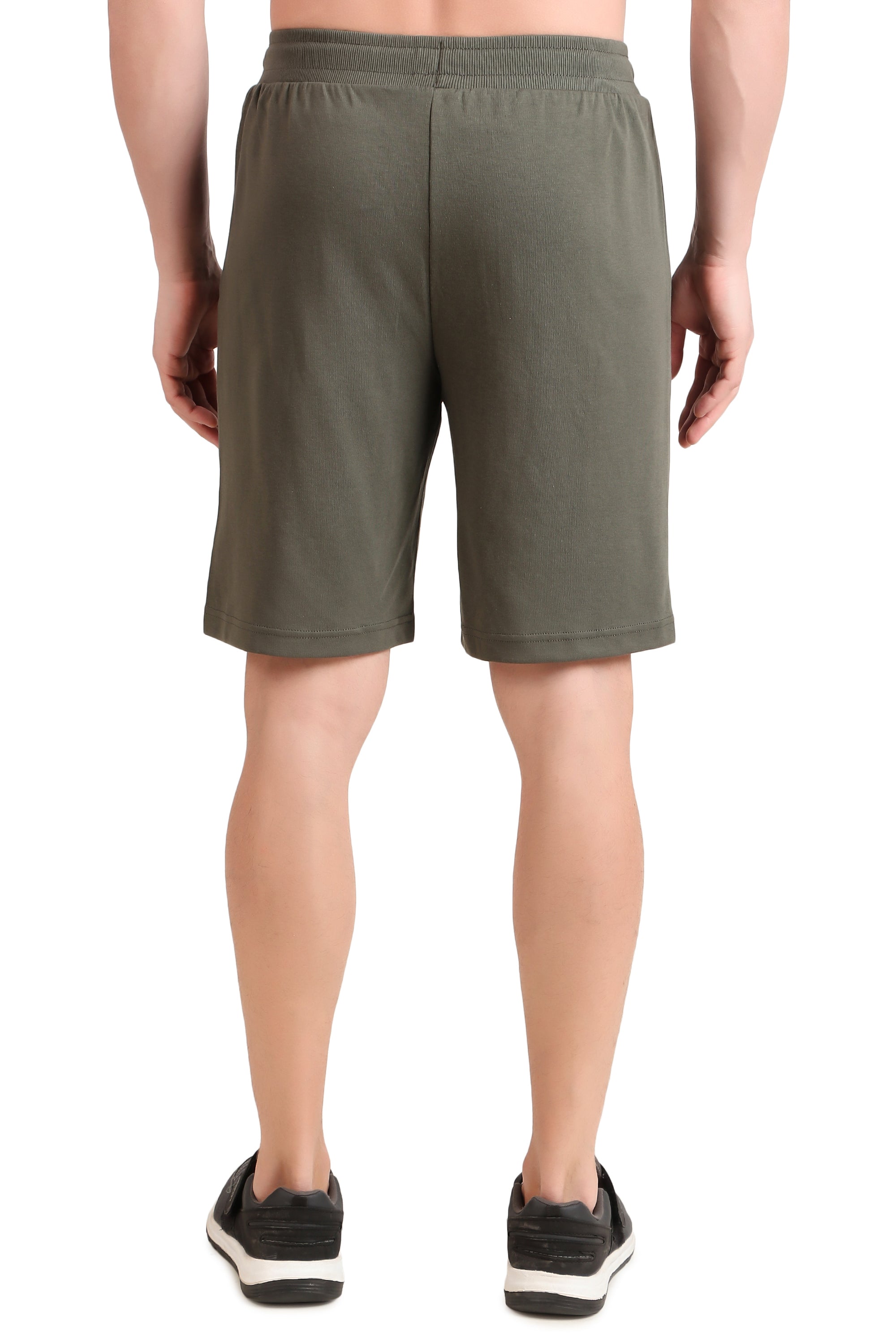 Jockey-AM14 Super Combed Cotton Rich Straight Fit Shorts with Zipper Pockets