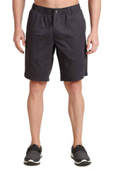 Jockey-1203 Grpht Super Combed Mercerised Cotton Woven Straight Fit Shorts with Side Pockets