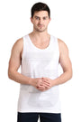 Jockey-9928 Super Combed Cotton Rich Graphic Printed Tank Top -White