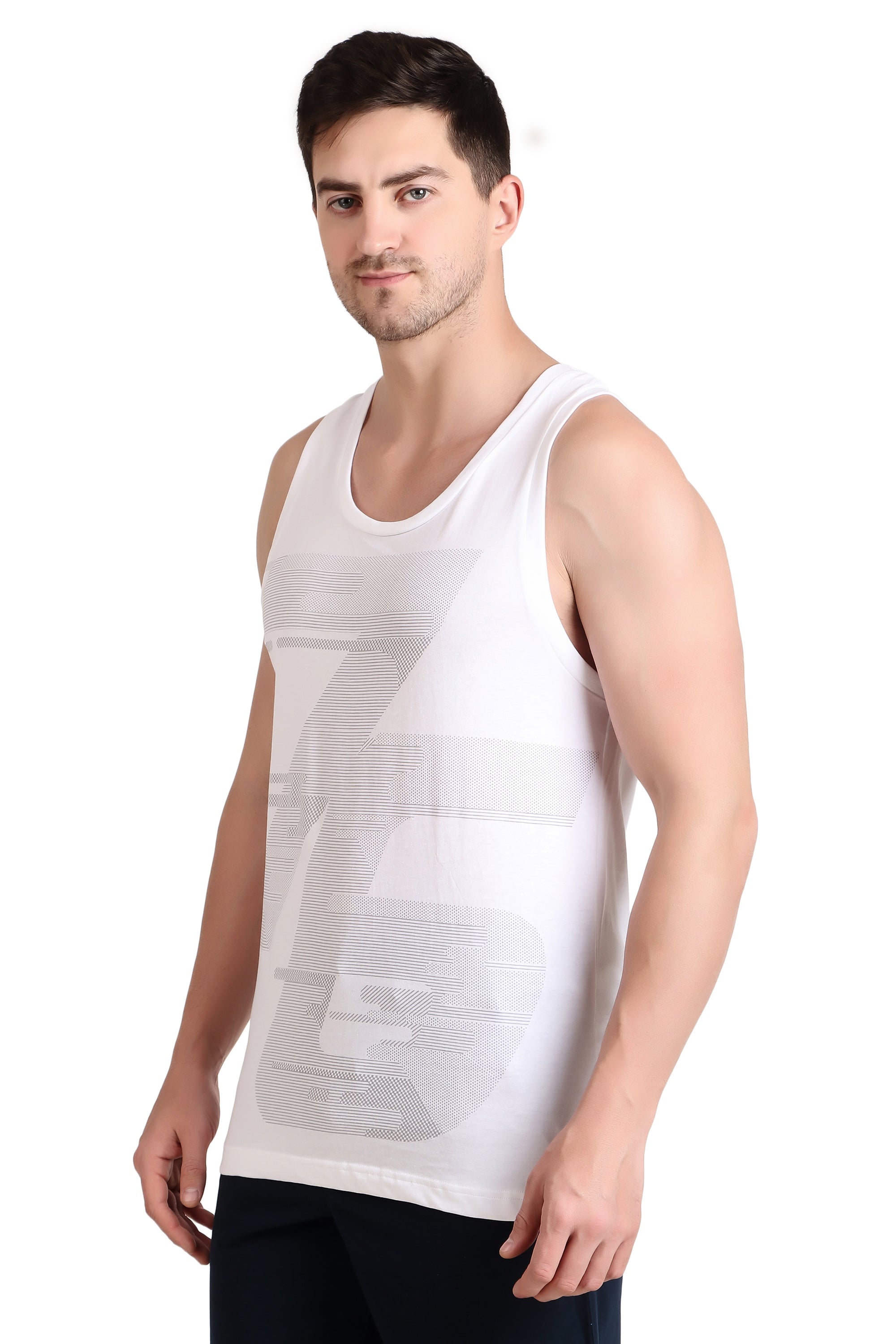 Jockey-9928 Super Combed Cotton Rich Graphic Printed Tank Top