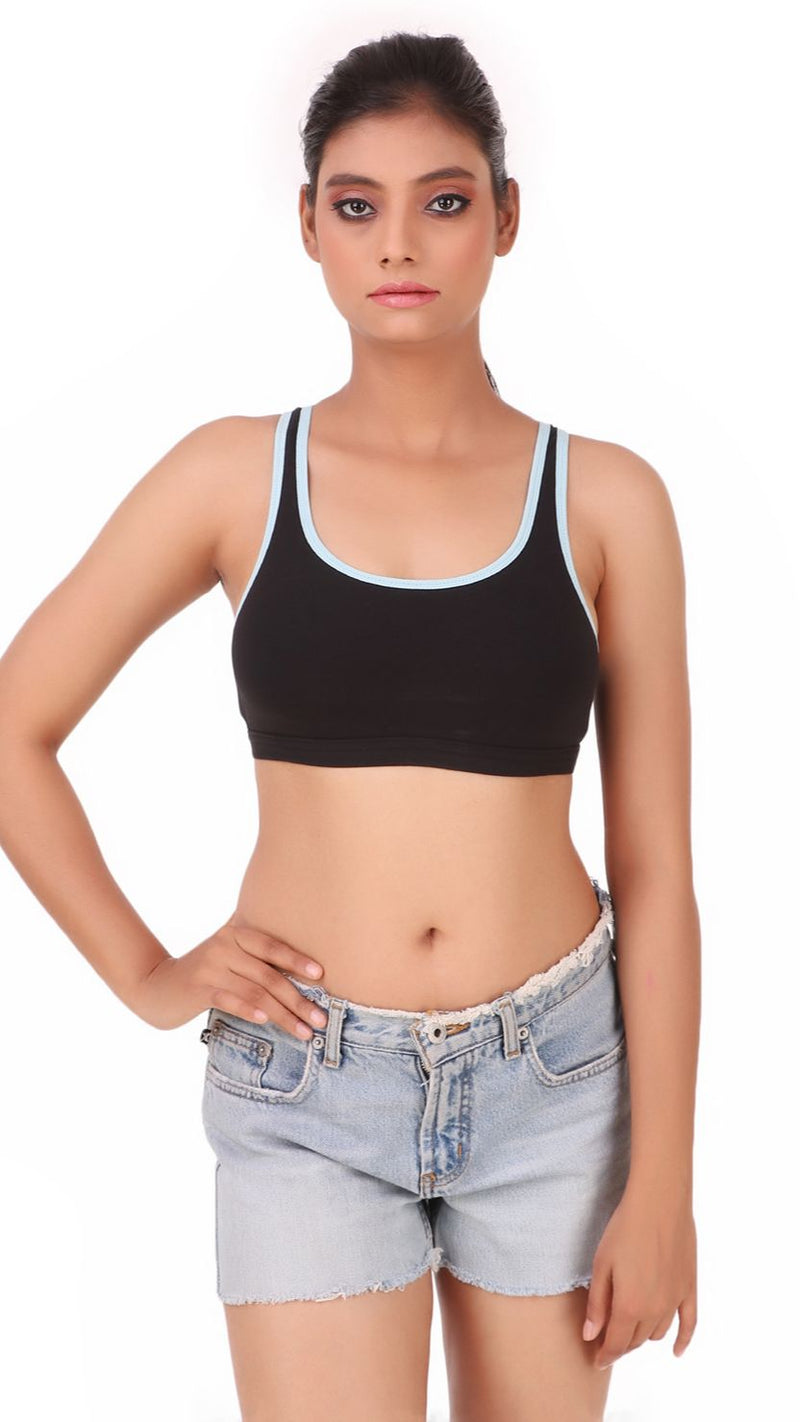 Triumph Cotton Sports Bra With Medium Support