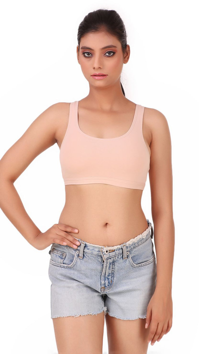 Triumph Cotton Sports Bra With Medium Support