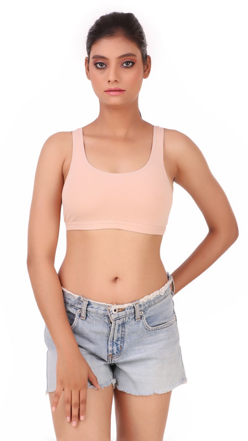 Triumph Cotton Sports Bra With Medium Support