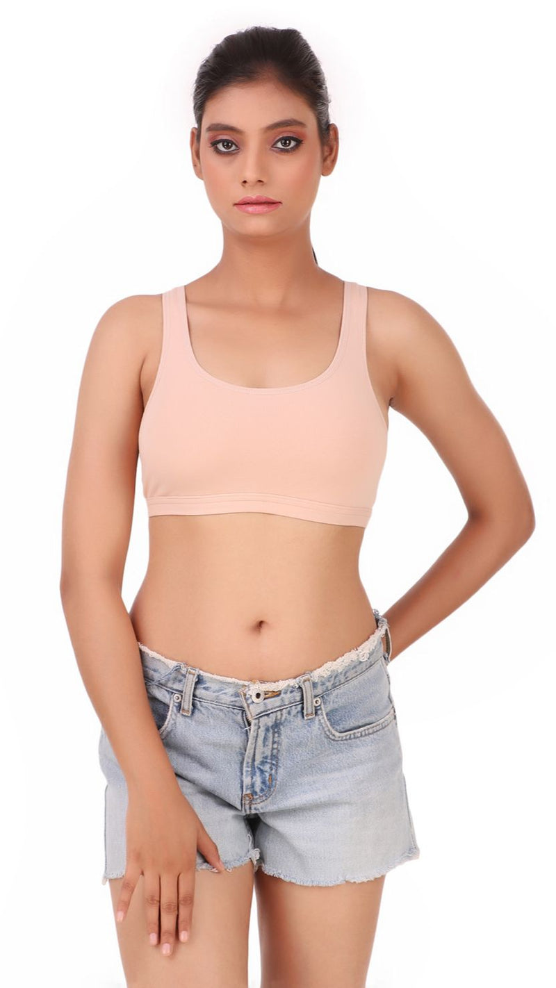 Triumph Cotton Sports Bra With Medium Support