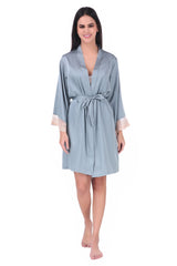 AXTZH-XNTSTSSATRD001 S Blue luxuriously smooth satin gown with a sexy fit and soft feel