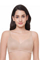 WACOAL BRA WB75250IN BE Basic Mold Padded Non Wired Full Coverage Everyday T-Shirt Bra - Beige