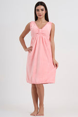 VONZZO Soft Hug Microfibre Frock Bathrobe VBROBEFROCK001