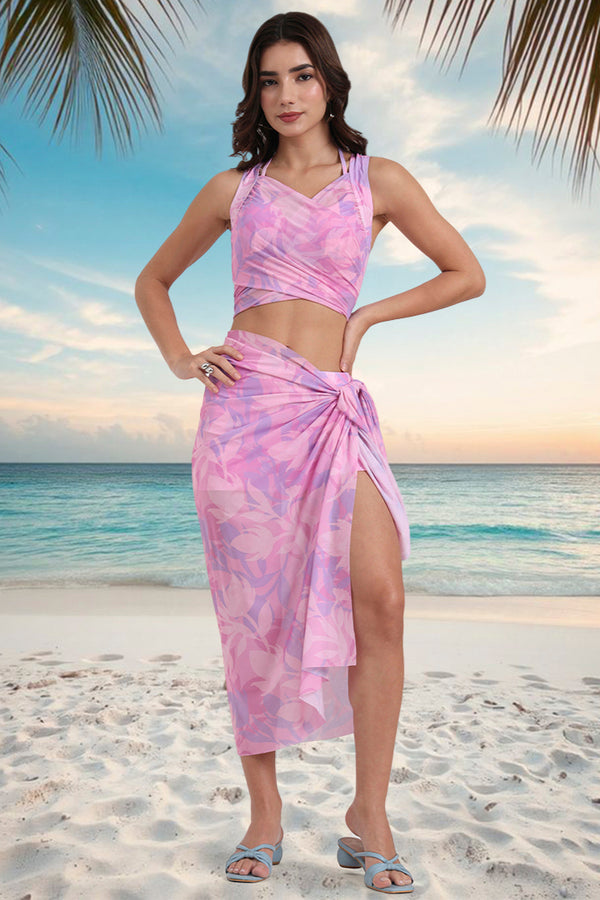 Muvpr AXTZH Tropic Twist Beachwear Set XSWIM3PS7350IY